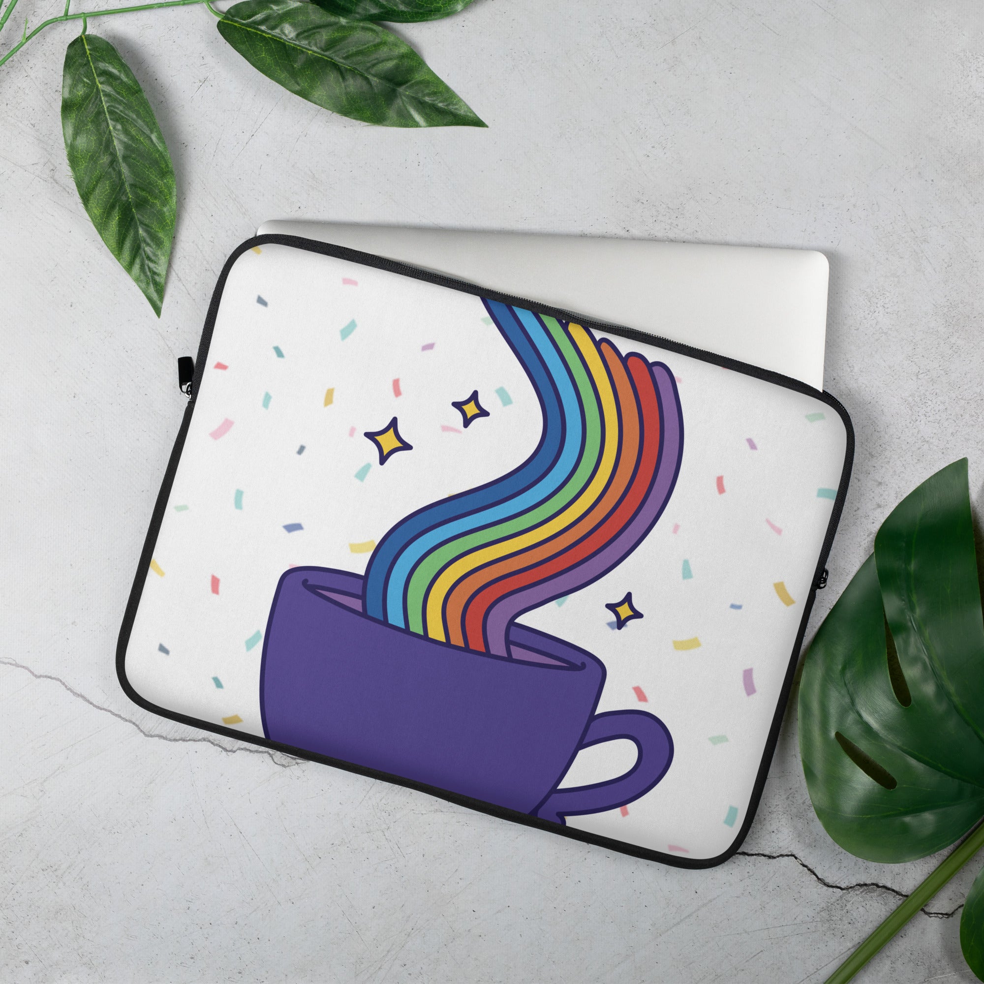Rainbow Theme Laptop Sleeve