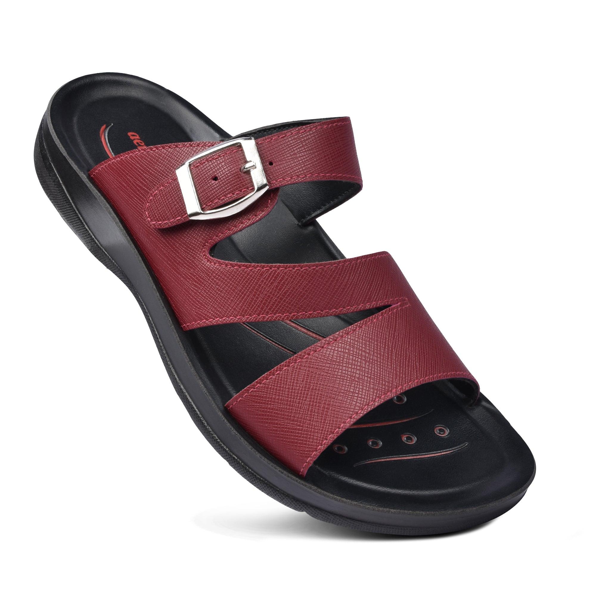 Comfortable  Women's Slip On Sandals - KaymoA 